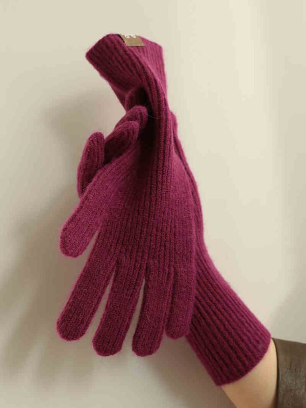 Warm-keeping And Cold-proof Finger Touch Screen Gloves - Image 3
