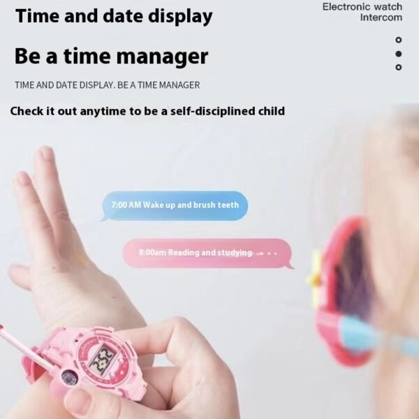 A Pair Of Children's Toy Walkie-talkie Watch Long-distance HD Wireless Call - Image 4