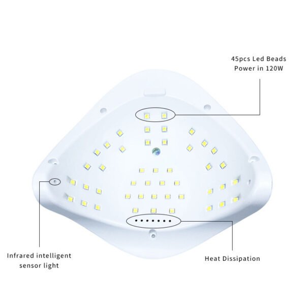 Nail Machine Phototherapy Machine Does Not Black Hand Lamp Nail Dryer - Image 3