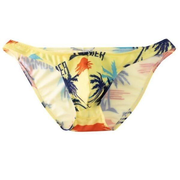 Comfort Printing Men's Briefs Low Waist - Image 2