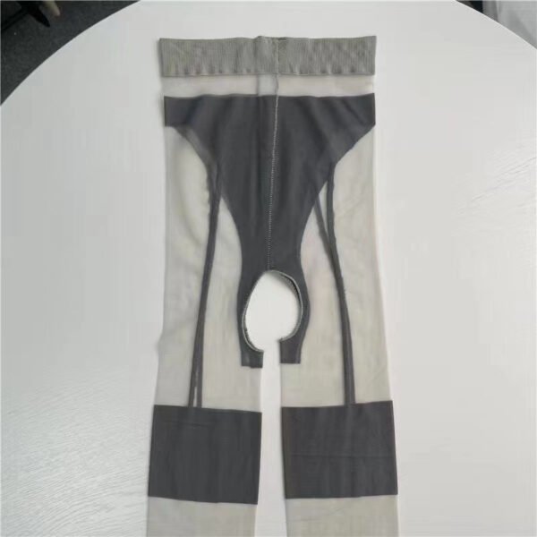 Sexy Hot-selling Slim Legs Internet Celebrity Wear Fake Suspenders Black Silk Pantyhose - Image 6