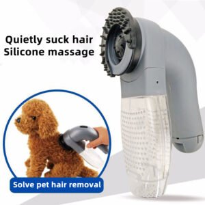 Electric Pet Hair Vacuum & Massage Cleaner