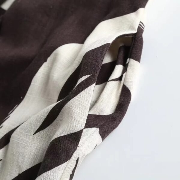 Casual Style Printed Temperament Long Skirt - Image 4