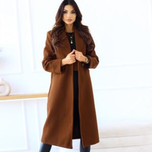 Classic Double-Breasted Coat