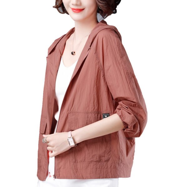 Mom Wear Top Plus Size Long Sleeve Sun Protection Coat - Image 6