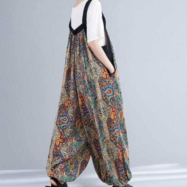 Loose Suspender Trousers Harem Women's Clothing - Image 3