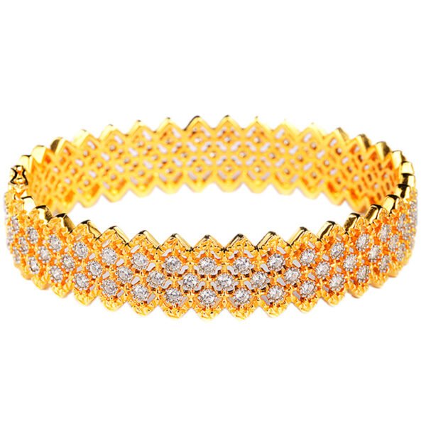 Gold Plated S925 Silver Fine Version Of The Lace Bracelet For Women - Image 5