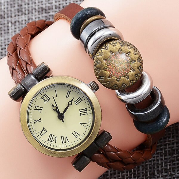 Vintage Craft Bracelet Watch Women's Fashion Twist - Image 3
