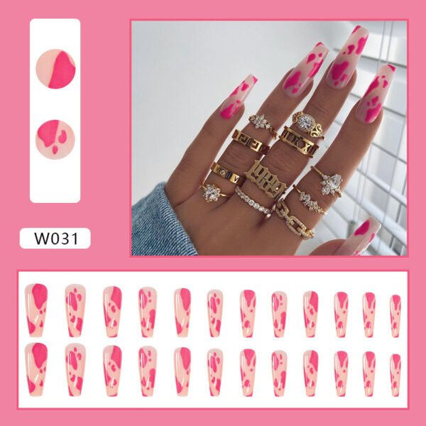 Long Ballet European And American Nails 24 Pieces - Image 2