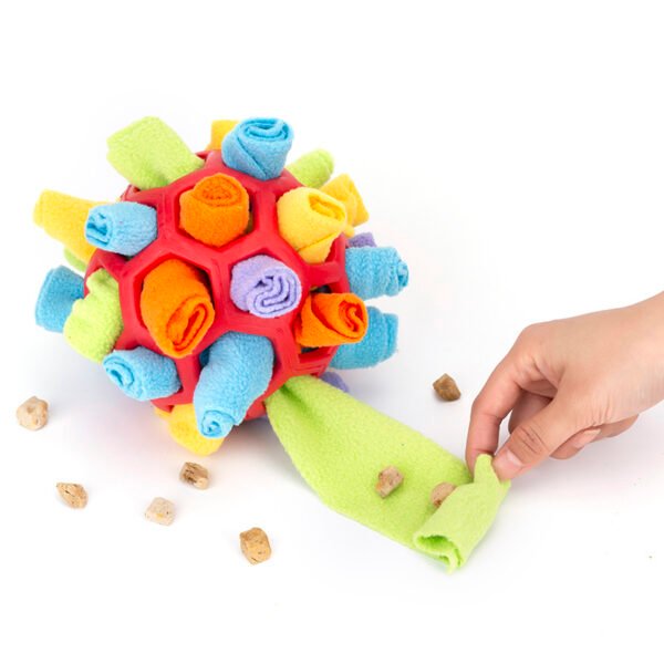 Canine Enrichment Snuffle Ball – Sniff & Snack Toy - Image 2