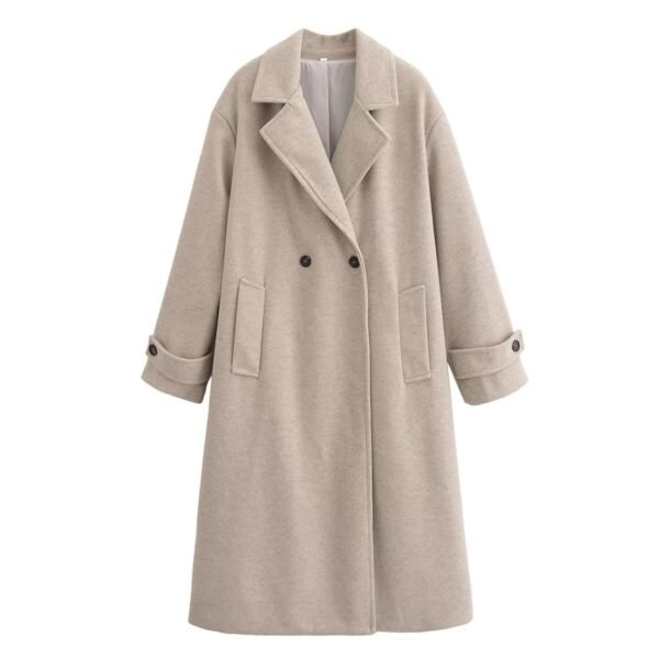 Coat Elegant Long Slimming Slim Fit 9 - Image 3