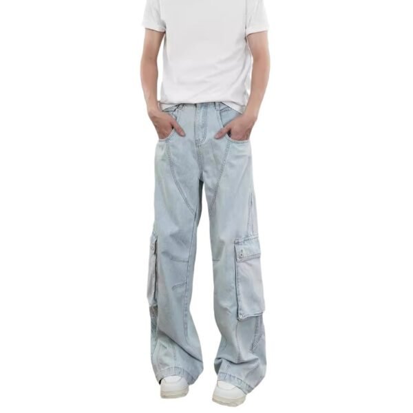 American Retro Gender-free Casual Pants - Image 5