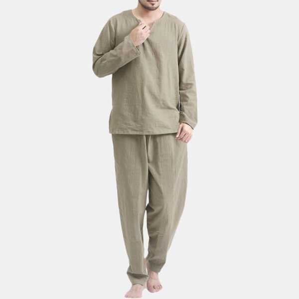 Casual Pajamas Two-piece Thin Breathable And Loose - Image 8
