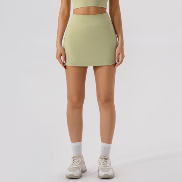 Slim Fit Yoga Skirts Breathable Mini Skirt Fitness Tennis Exercise Skirt - Image 5