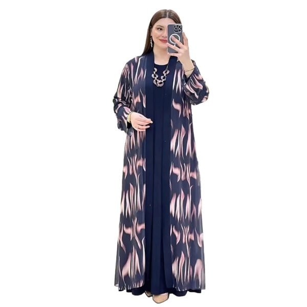 Digital Print Cardigan Set - Image 5