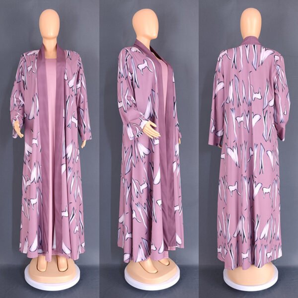 Digital Print Cardigan Set - Image 9