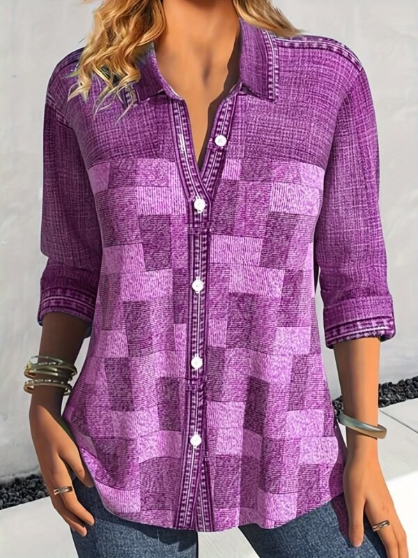 Women's Autumn Vintage Denim Jacket - Image 9