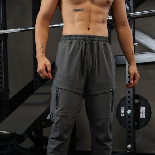 Men's Sports Breathable Outdoor Leisure Running Fitness Pants - Image 3