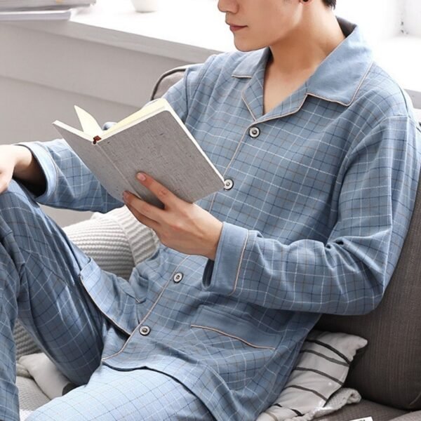 Cotton Spring Models Of Cotton Youth In The Elderly Home Clothing Set - Image 3