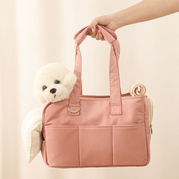 Cotton Pet Carrier Bag - Soft and Breathable - Image 3