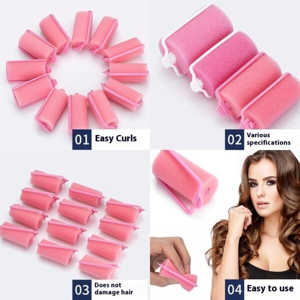 Sponge Stick Hair Curler Big Wave Hair Curler Hair Tools - Image 2