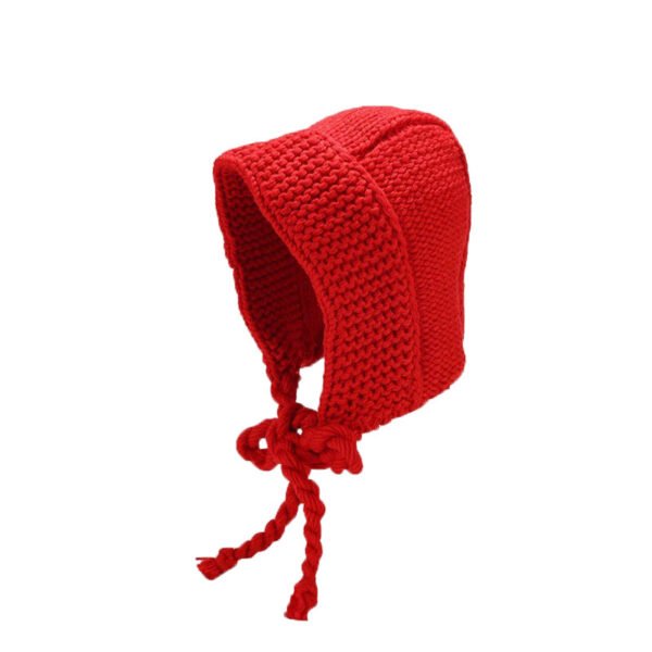 Small Face Woolen Cap Women's Big Head Circumference Knitted Hat - Image 4