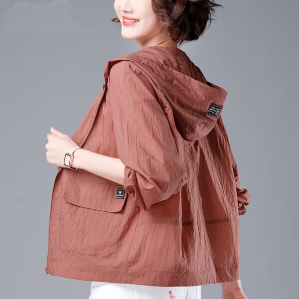 Mom Wear Top Plus Size Long Sleeve Sun Protection Coat - Image 5