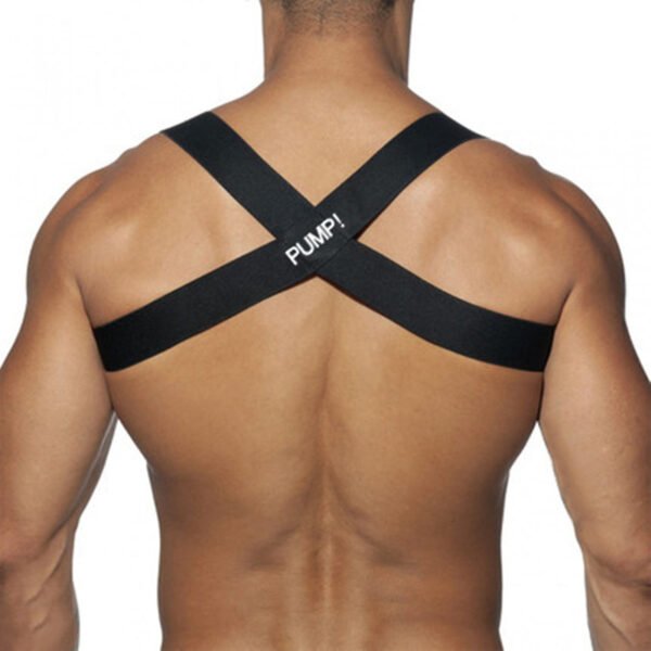 Nylon Spandex Solid Color Men's Elastic Strap - Image 3