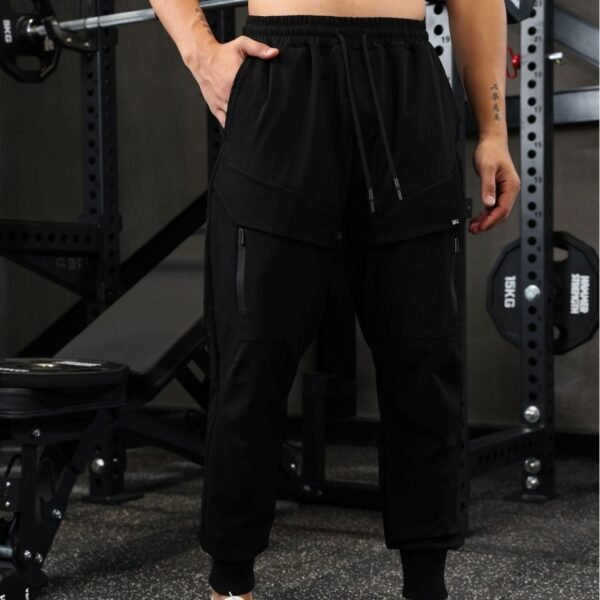 Men's Sports Breathable Outdoor Leisure Running Fitness Pants - Image 4