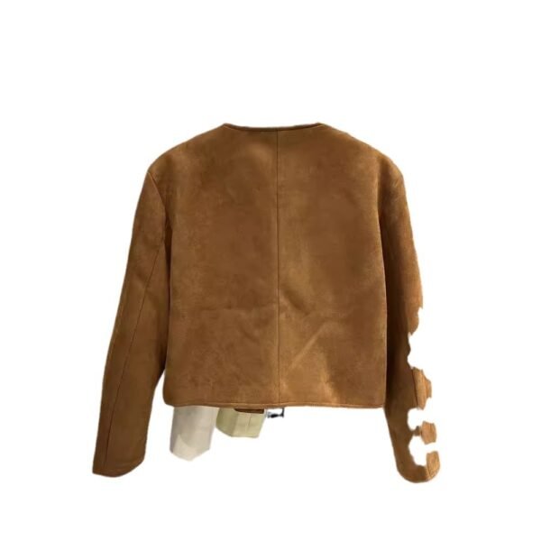 Outerwear Fashion Jacket Leather Coat - Image 5