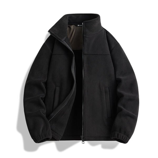 Polar Fleece Fleece-lined Thickened Coat - Image 7