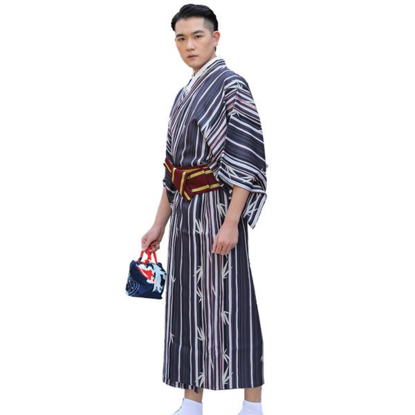 Japanese Kimono Men's Traditional Formal Wear - Image 5