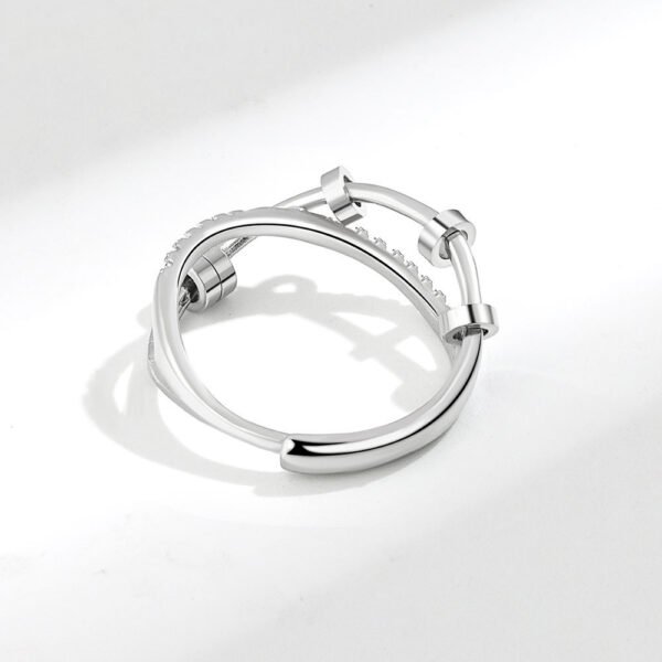 Rotating Bead Running Anxiety Decompression Ring - Image 3