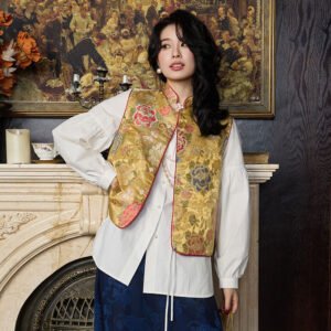 Suit Sleeveless Waistcoat Top For Women