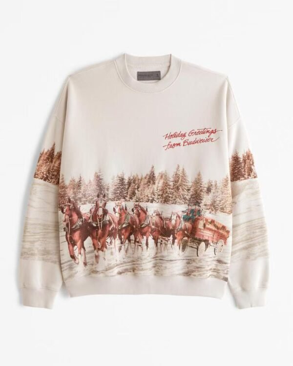 Women's Sweater Sweatshirt Round Neck Pullover Long Sleeve - Image 4