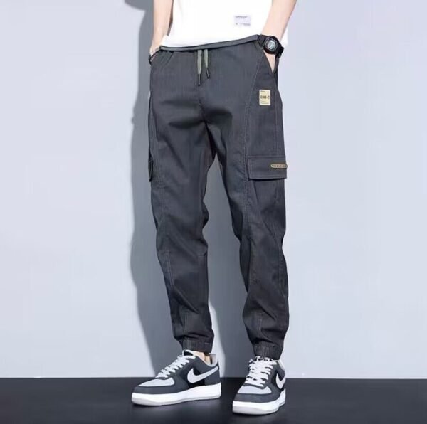 Pants Men's Harem Overalls Loose Sports Trendy All-match Ankle-tied Casual - Image 3