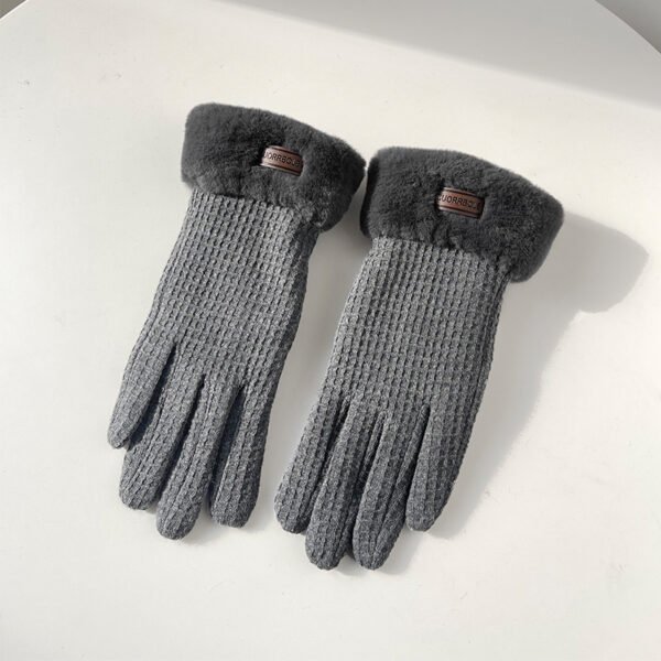 Winter Women's Thick Warm Touch Screen Gloves - Image 3