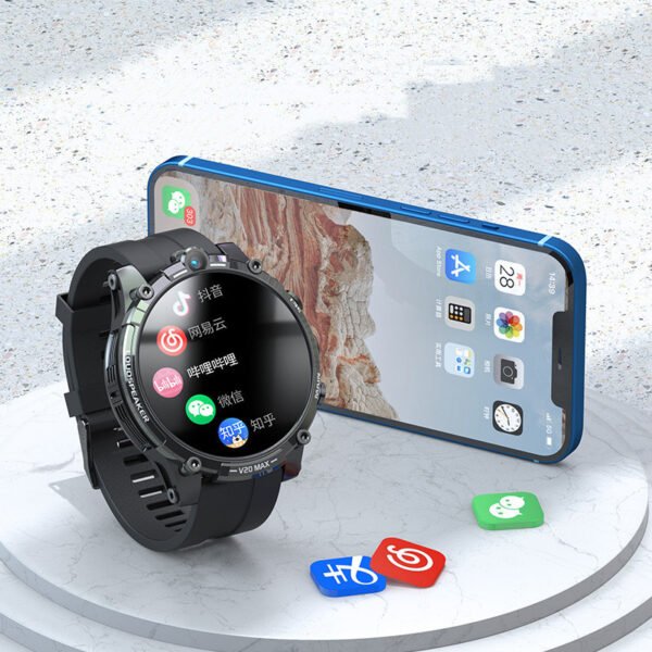Android V20 Dual Camera 4 128G Multi-function Sports Watch For Online Games - Image 4