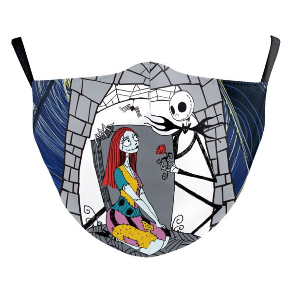 Milk Silk Double-layer Halloween Digital Printing Mask - Image 7