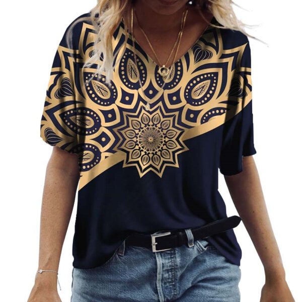 Loose Pullover T Shirt Casual - Image 4