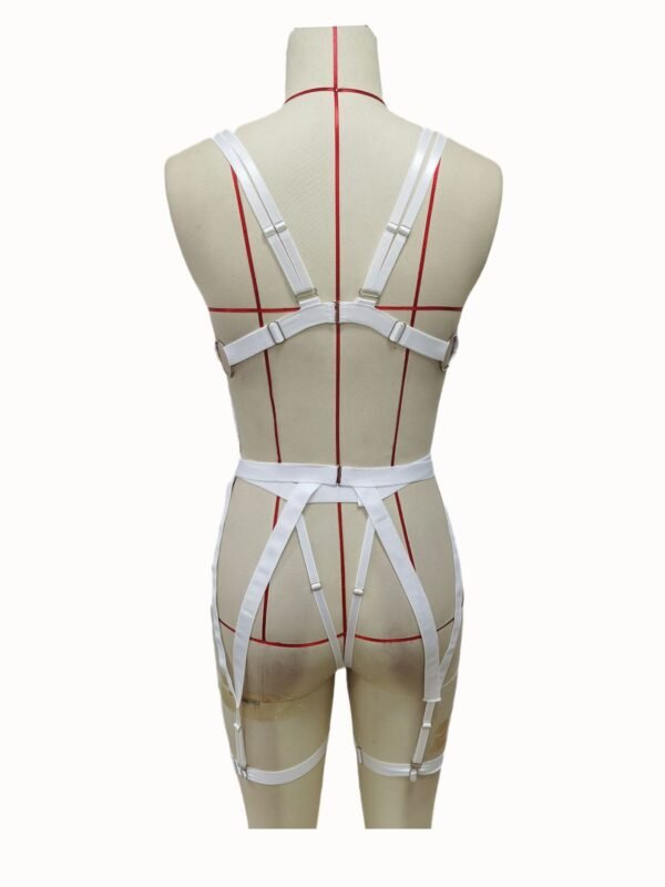 New  Lingerie Temptation Traction Uniform Three-point Bondage Suit Backless - Image 3