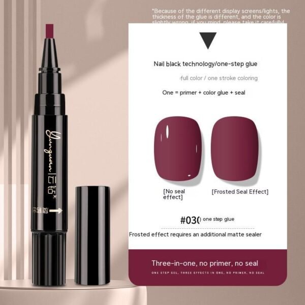 Nail Lazy One-step Glue UV Polish - Image 8