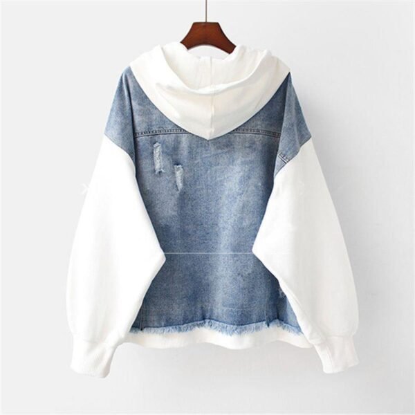 Spring And Autumn Cardigan Hooded Baseball Uniform - Image 4