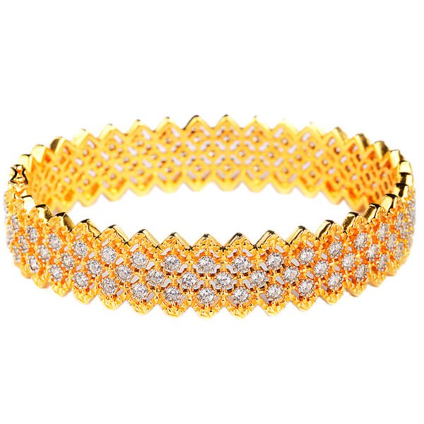 Craft Vintage Bracelet S925 Silver Gold-plated Zirconium Diamonds - Image 5