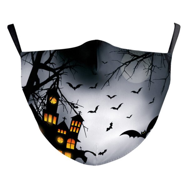 Milk Silk Double-layer Halloween Digital Printing Mask - Image 8