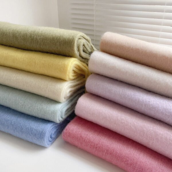 Thickened Plus-sized Macaron Color Warm All-matching Shawl - Image 4