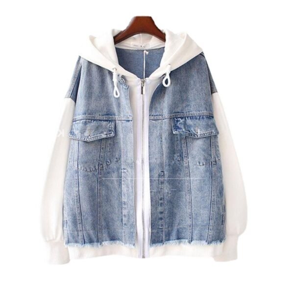 Spring And Autumn Cardigan Hooded Baseball Uniform - Image 5