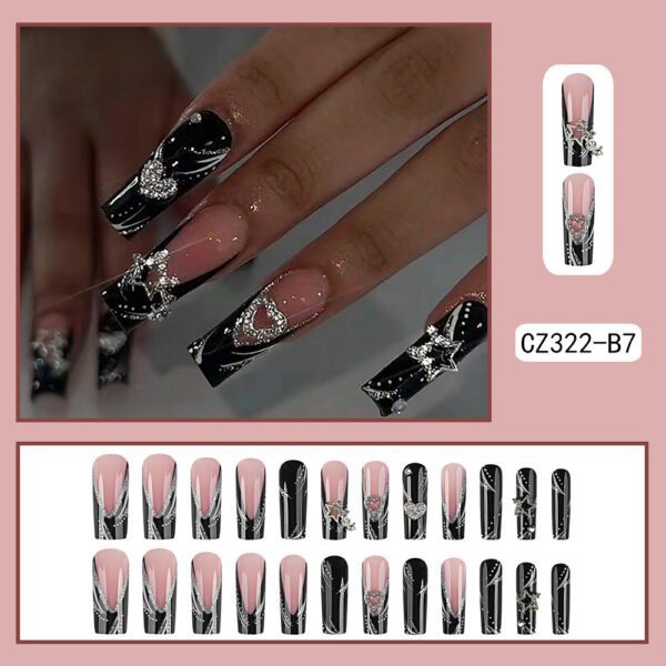 French Fake Nail Tip Finished Product - Image 6