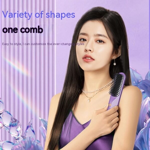 Wireless Straight Comb Portable Quick-heating Direct Hair Charging Straight Comb