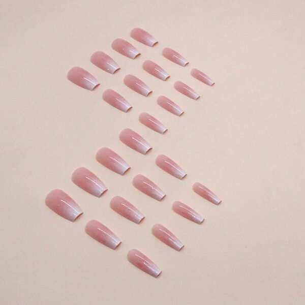 Mid-length Ballet Nail Manicure Wearable Nail Sticker - Image 2